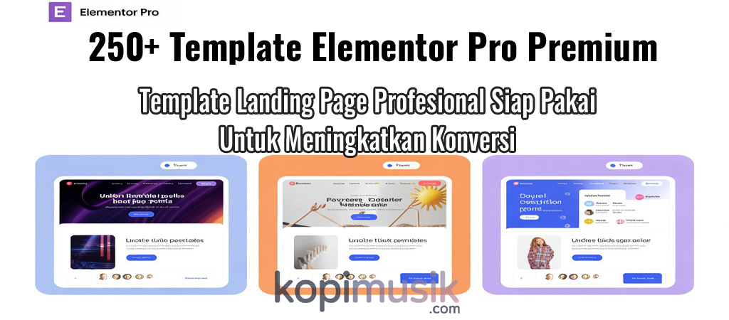 elementor pro landing page