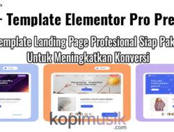 template elementor pro