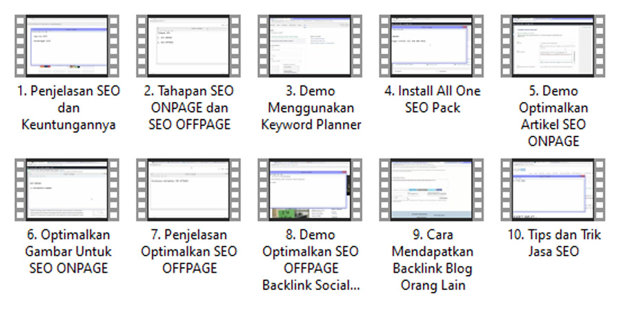 video list master seo